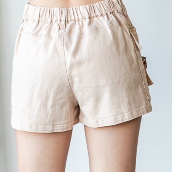 Oli & Hali 💜 337 Oli and Hali Mineral Wash Cargo Skort Shorts Relaxed Fit SRC - Picture 5 of 7